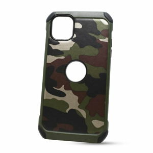 Puzdro Camouflage Army TPU Hard iPhone 11 (6.1) - zelené