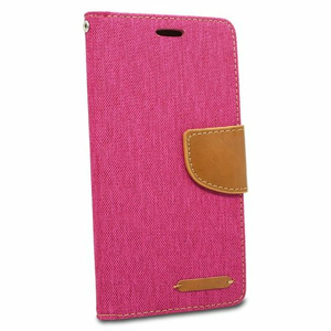 Puzdro Canvas Book Huawei P20 Lite - ružové