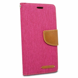 Puzdro Canvas Book Samsung A6 A600 - ružové