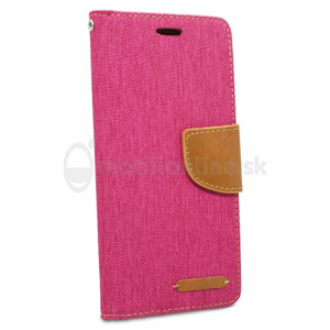 Puzdro Canvas Book Samsung Galaxy J3 J330 2017 - ružové
