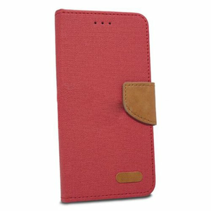 Puzdro Canvas Book Xiaomi Mi A2 - červené