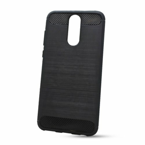 Puzdro Carbon Lux TPU Huawei Mate 10 Lite - čierne