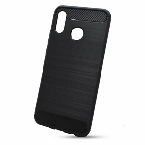 Puzdro Carbon Lux TPU Huawei Nova 3 - čierne