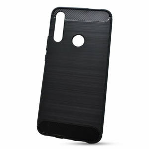 Puzdro Carbon Lux TPU Huawei P Smart Z - čierne