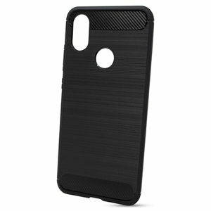 Puzdro Carbon Lux TPU Huawei P20 Lite - čierne