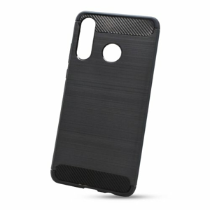 Puzdro Carbon Lux TPU Huawei P30 Lite - čierne