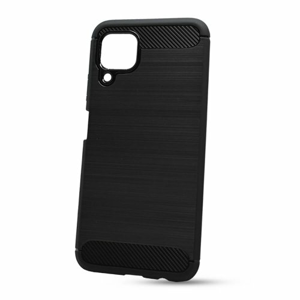 Puzdro Carbon Lux TPU Huawei P40 Lite - čierne