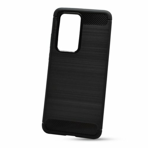 Puzdro Carbon Lux TPU Huawei P40 Pro - čierne