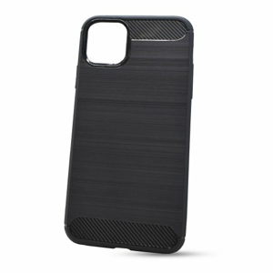 Puzdro Carbon Lux TPU iPhone 11 Pro Max (6.5) - čierne