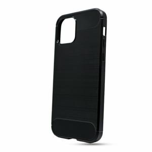 Puzdro Carbon Lux TPU iPhone 12/12 Pro (6.1) - čierne