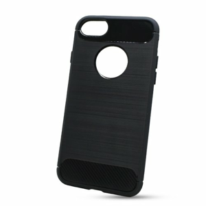Puzdro Carbon Lux TPU iPhone 7/8 - čierne