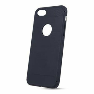 Puzdro Carbon Lux TPU iPhone 7/8/SE 2020 - Čierne