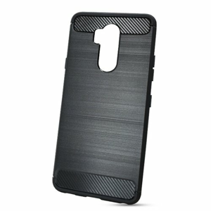 Puzdro Carbon Lux TPU LG G7 - čierne