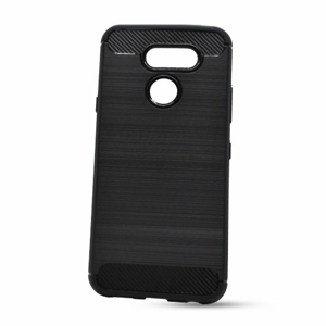 Puzdro Carbon Lux TPU LG K40s - čierne