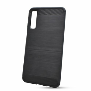 Puzdro Carbon Lux TPU Samsung Galaxy A7 A750 - čierne