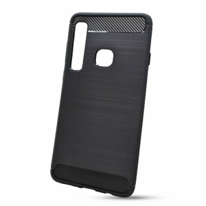 Puzdro Carbon Lux TPU Samsung Galaxy A9 A920 - čierne