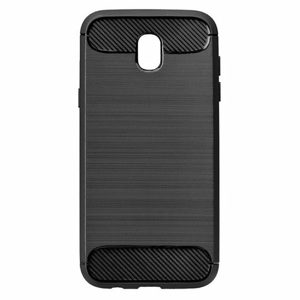 Puzdro Carbon Lux TPU Samsung Galaxy J3 J330 2017 - čierne