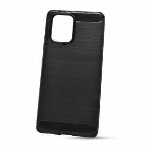 Puzdro Carbon Lux TPU Samsung Galaxy S10 Lite G770 - čierne