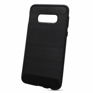 Puzdro Carbon Lux TPU Samsung Galaxy S10e G970 - čierne