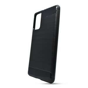Puzdro Carbon Lux TPU Samsung Galaxy S20 FE - čierne