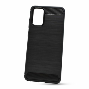 Puzdro Carbon Lux TPU Samsung Galaxy S20 Plus - čierne