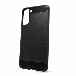 Puzdro Carbon Lux TPU Samsung Galaxy S21+ G996 - čierne