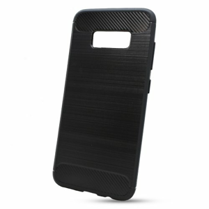 Puzdro Carbon Lux TPU Samsung Galaxy S8+ G955 - čierne