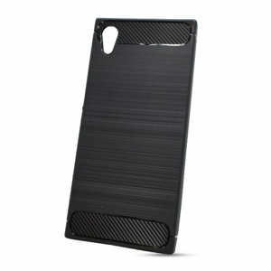 Puzdro Carbon Lux TPU Sony Xperia XA1 G3121 - čierne