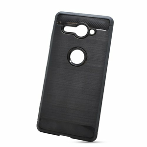 Puzdro Carbon Lux TPU Sony XZ2  Compact - čierne