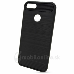 Puzdro Carbon Lux TPU Xiaomi Mi A1- čierne