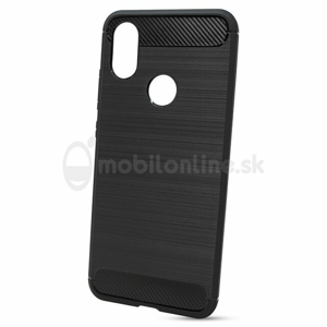 Puzdro Carbon Lux TPU Xiaomi Mi A2/6X - čierne