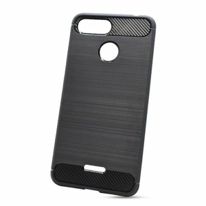 Puzdro Carbon Lux TPU Xiaomi Redmi 6 - čierne