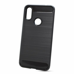 Puzdro Carbon Lux TPU Xiaomi Redmi 7 - čierne