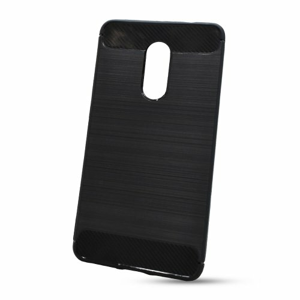 Puzdro Carbon Lux TPU Xiaomi Redmi Note 4/4X, čierne