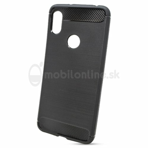 Puzdro Carbon Lux TPU Xiaomi Redmi S2 - čierne