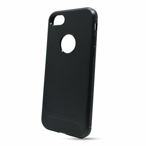 Puzdro Carbon Protect TPU iPhone 7/8/SE 2020 - čierne