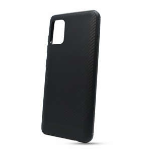 Puzdro Carbon Protect TPU Samsung Galaxy A41 A415 - čierne