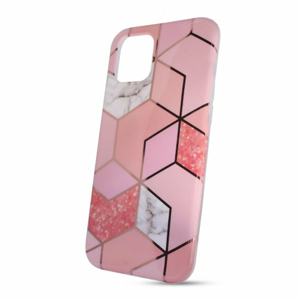 Puzdro Cosmo Marble TPU iPhone 11 Pro - ružové