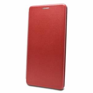 Puzdro Elegance Book Samsung Galaxy J4+ J415 - tmavo-červené