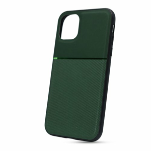 Puzdro Elegance TPU iPhone 11 (6.1) - tmavo zelené