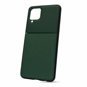 Puzdro Elegance TPU Samsung Galaxy A12 A125 - tmavo zelené