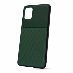 Puzdro Elegance TPU Samsung Galaxy A51 A515 - tmavo zelené