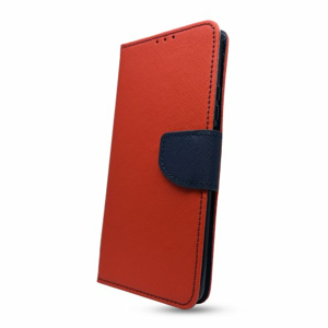 Puzdro Fancy Book Samsung Galaxy A02s A025 - červeno modré