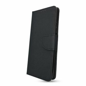 Puzdro Fancy Book Samsung Galaxy A12 A125/M12 M127 - čierne