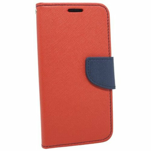 Puzdro Fancy Book Samsung Galaxy S7 Edge G935 - červeno-modré