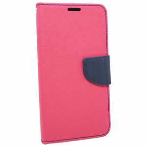 Puzdro Fancy Book Samsung Galaxy S9 G960 - ružovo-modré