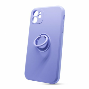 Puzdro Finger TPU iPhone 12  - Fialové