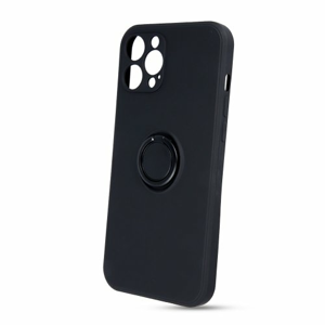 Puzdro Finger TPU iPhone 12 Pro  - Čierne