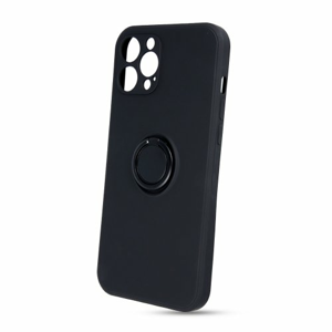 Puzdro Finger TPU iPhone 13 Pro Max  - Čierne