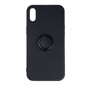Puzdro Finger TPU iPhone X/XS - Čierne